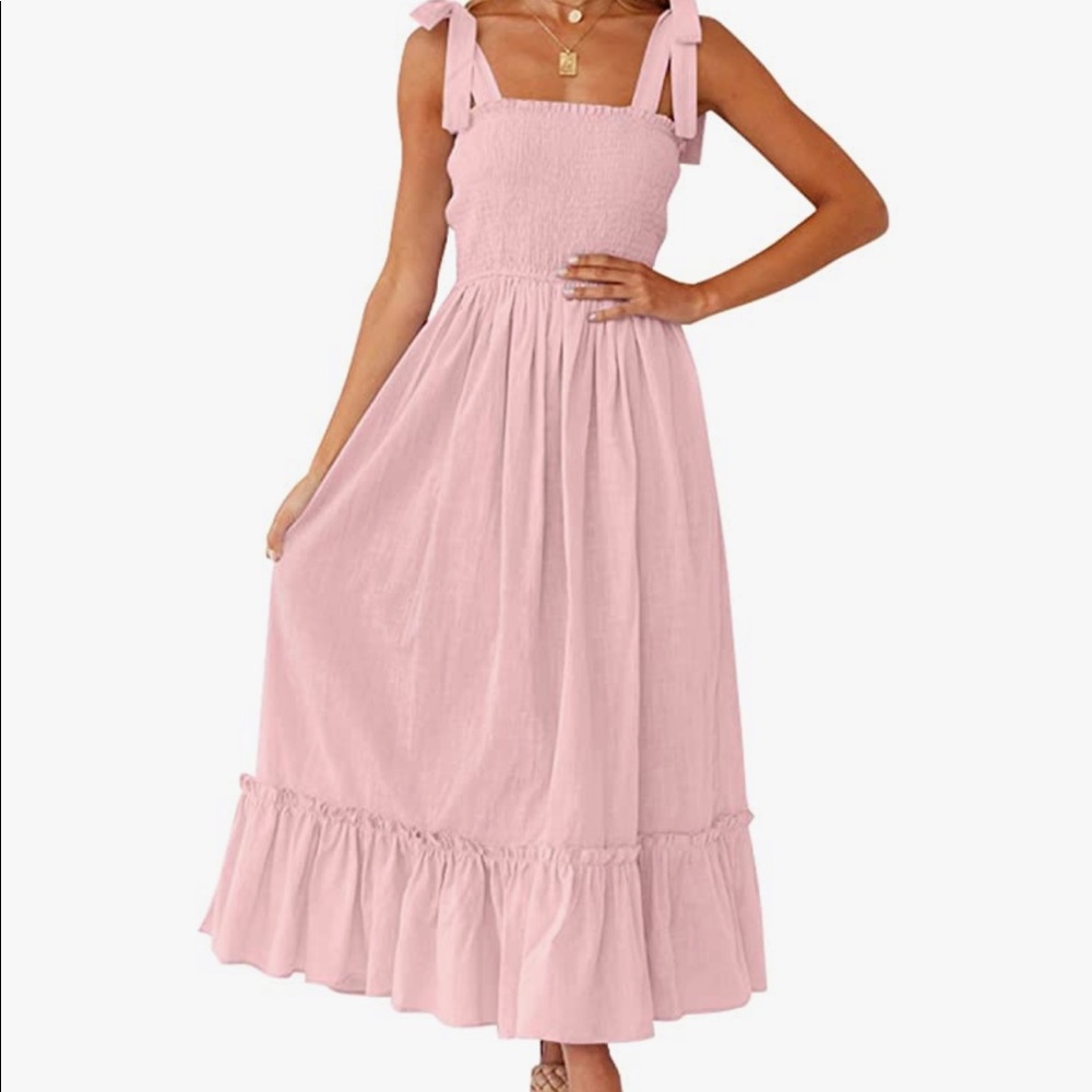 Women's Summer Boho Spaghetti Strap Square Neck